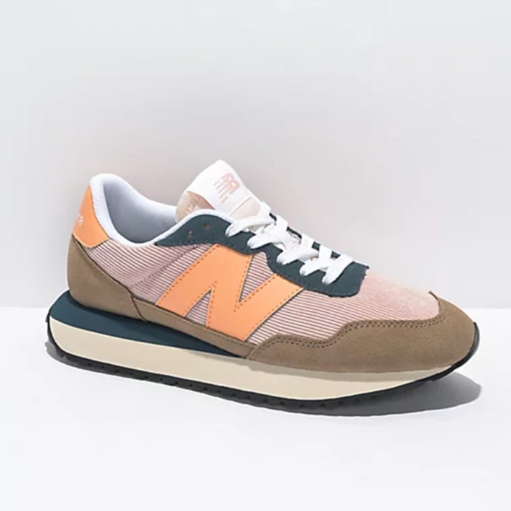 New Balance 237 Corduroy Patchwork Trainers